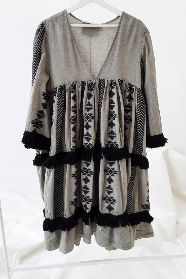 oversized boho dress