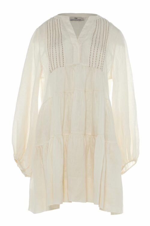 devotion twins linen short dress miriam