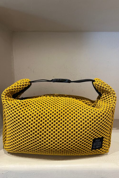 bleecker and love mustard lunch bag