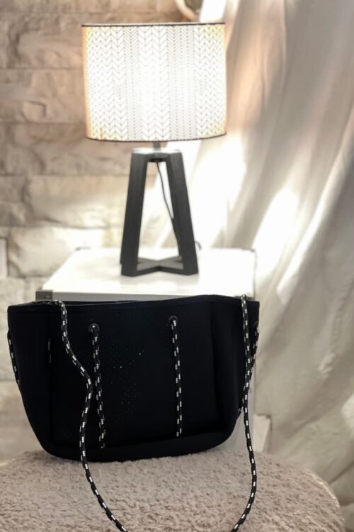 love for waves mini bag black