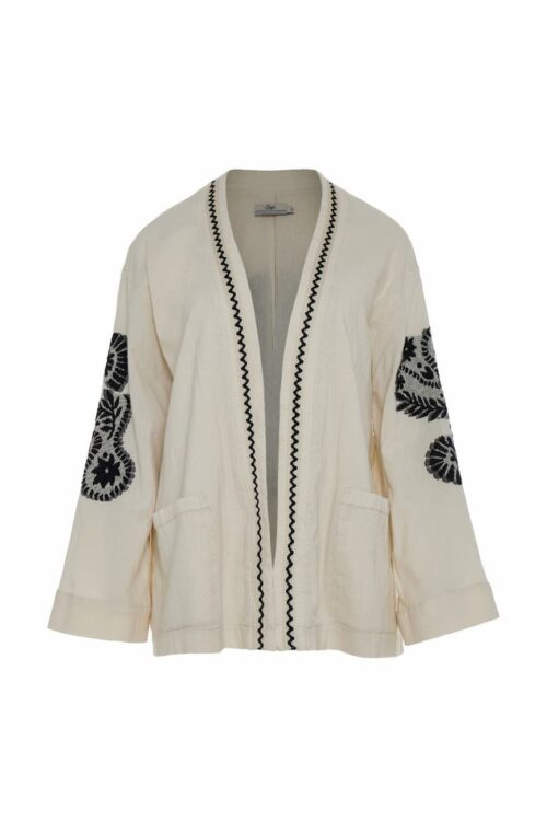 genvine cotton jacquard jacket by devotion twins