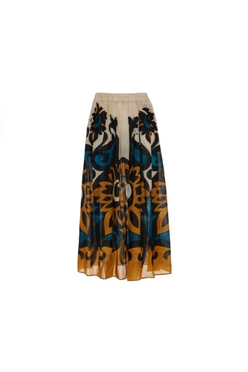 happiness cotton long skirt boho chic elegance