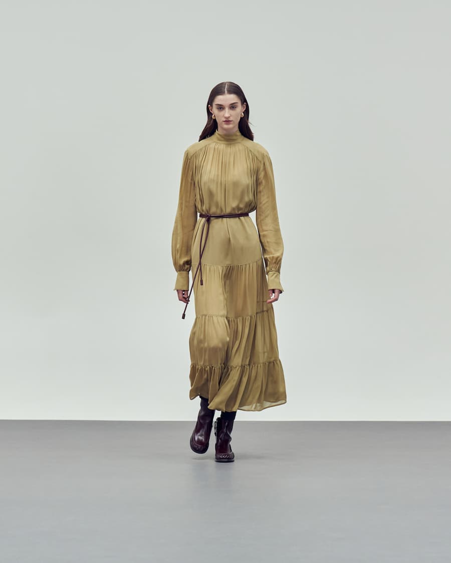 Devotion Twins Long Dress Cobra Saffon - 2the Little Store