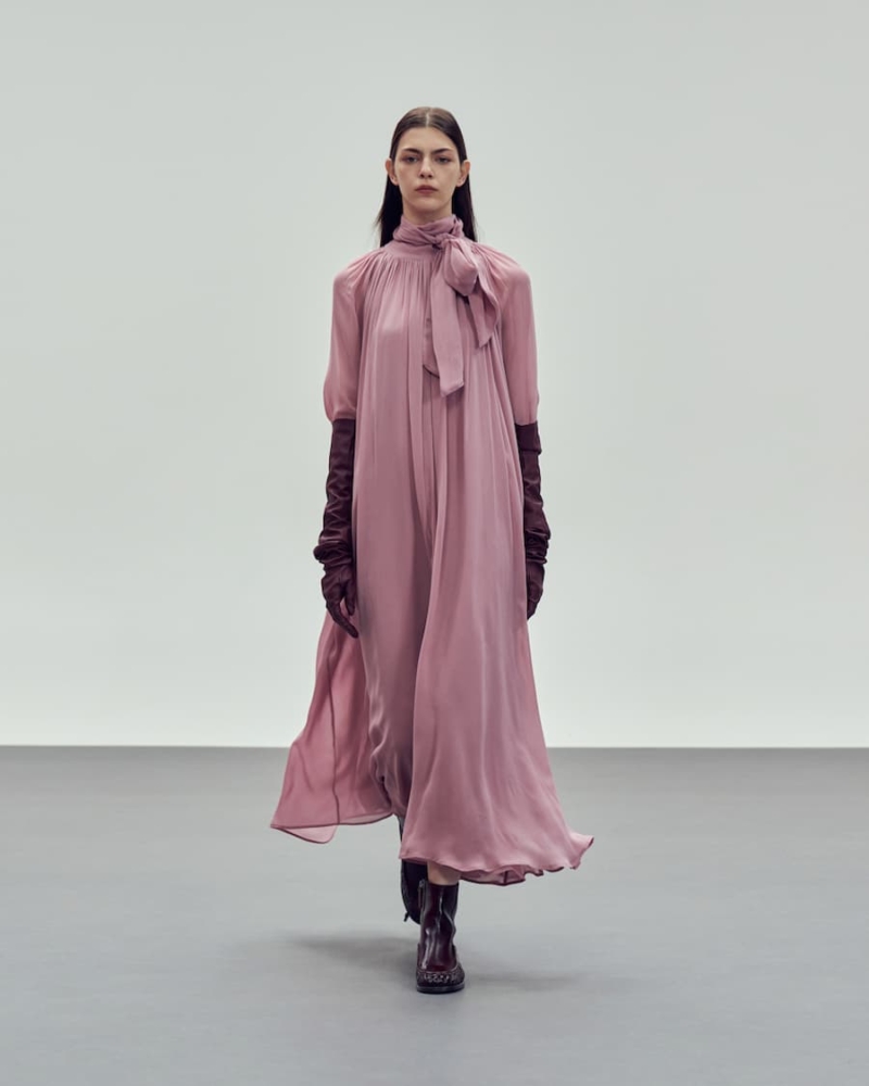 Devotion Twins Long Dress Asiatic Lily