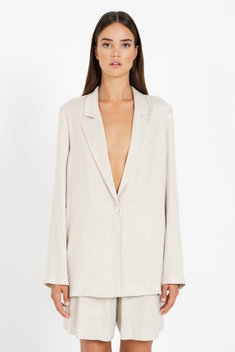 Philosophy Twill Linen Shorts