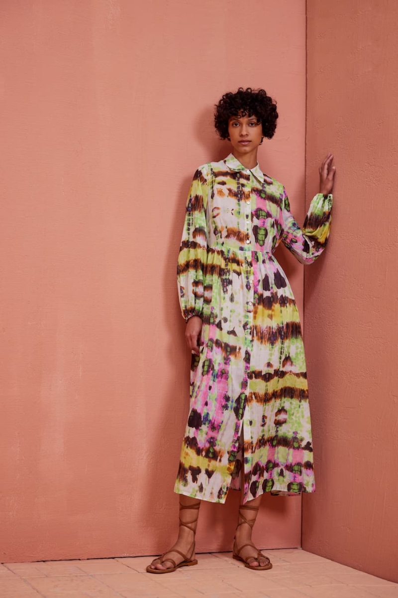 Devotion Twins Long dress print Christina