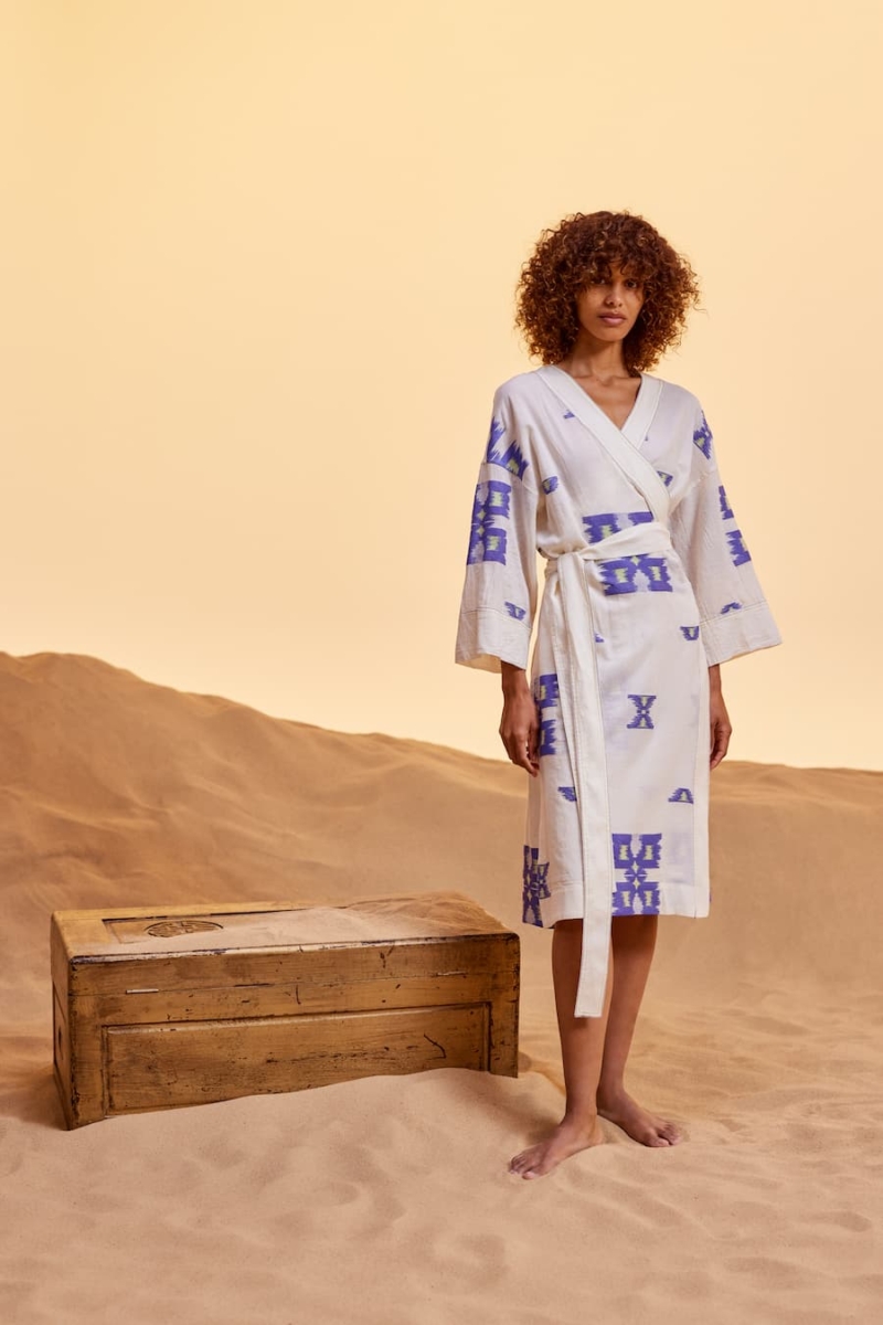 Devotion Twins Myrteni Kimono Dress