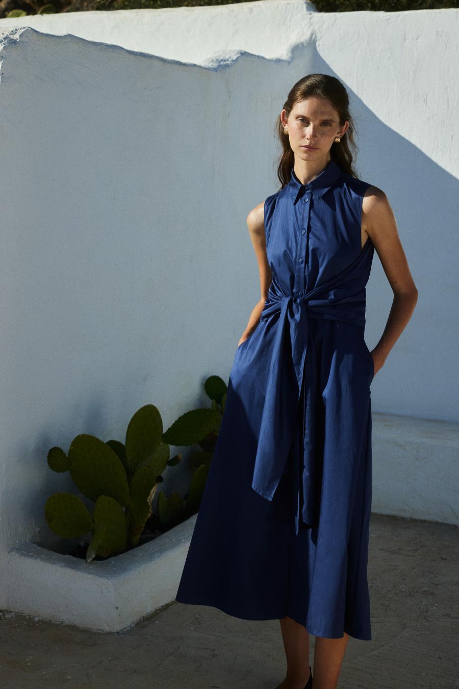devotion long dress Devotion Twins Porto Pefko Maxi Dress Natural
