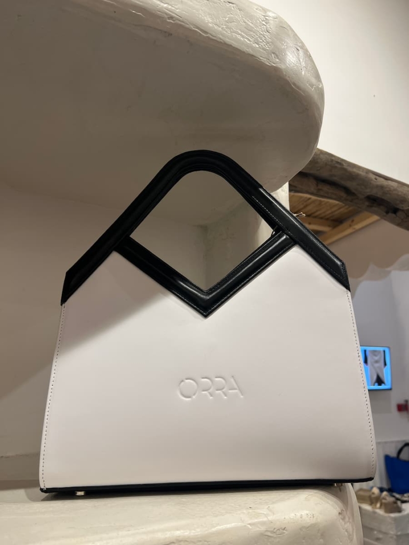 Orra Bag Maria White Black