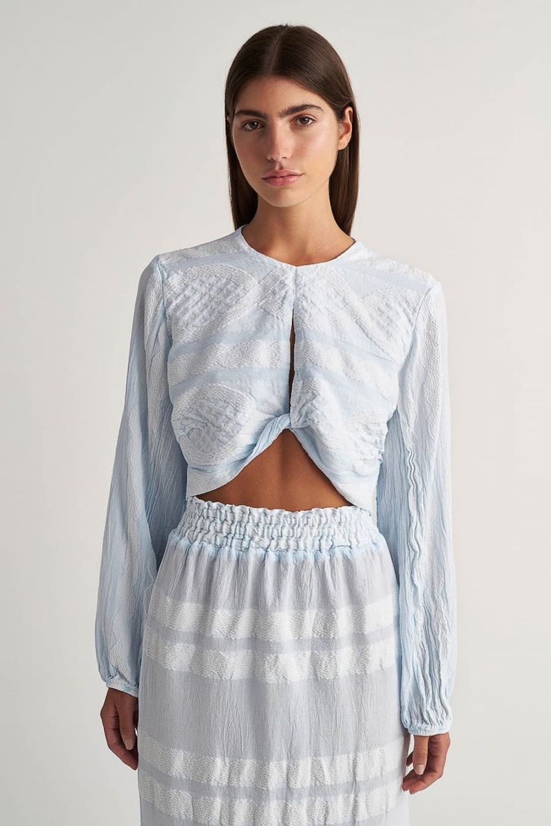 Pearl & Caviar zakar top ciel