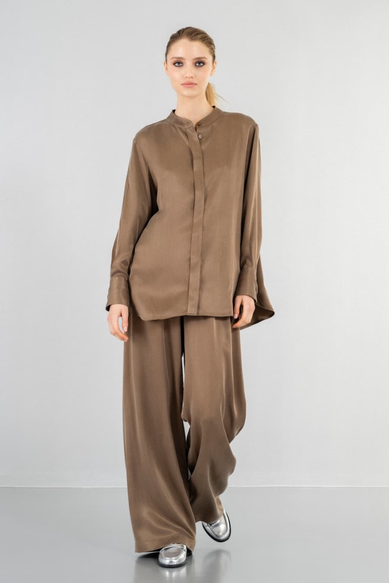 Philosophy Wear Cupro Viscose Oversized Shirt