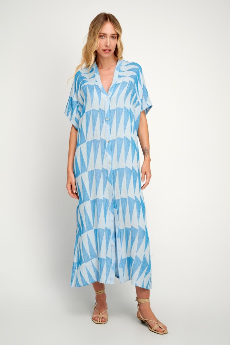 Pearl & Caviar One-Size Kaftan S25P1045