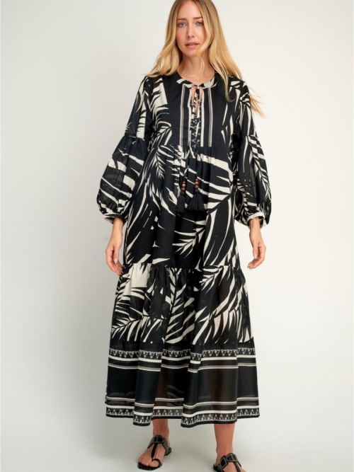 Pearl & Caviar maxi dress apollonia S25P1161 one color