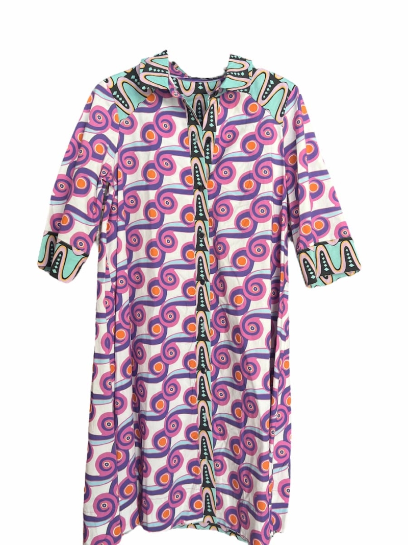 The Artians Pleias Shirtdress In Cotton