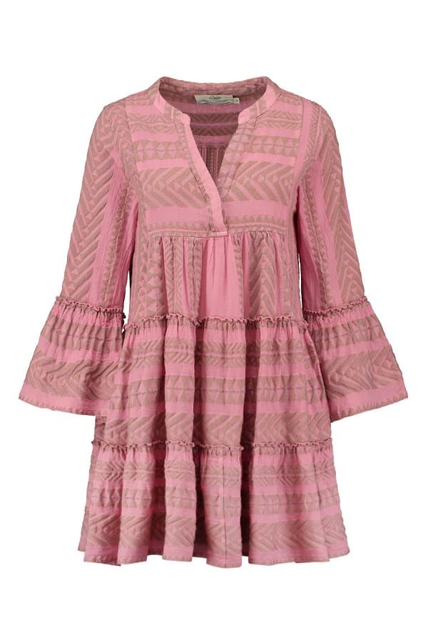 Devotion Twins Ella Dress Pink Pearl Short