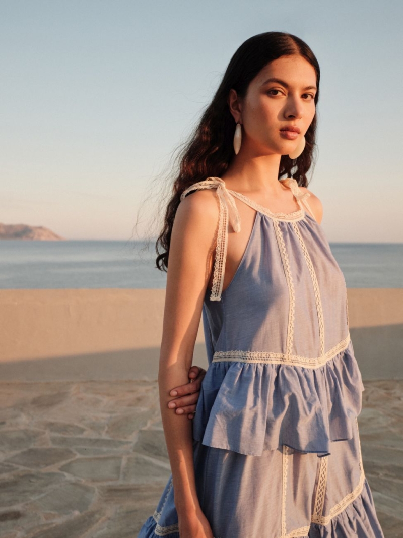 Devotion Twins Mirage dress featuring airy silhouette and delicate lace accents