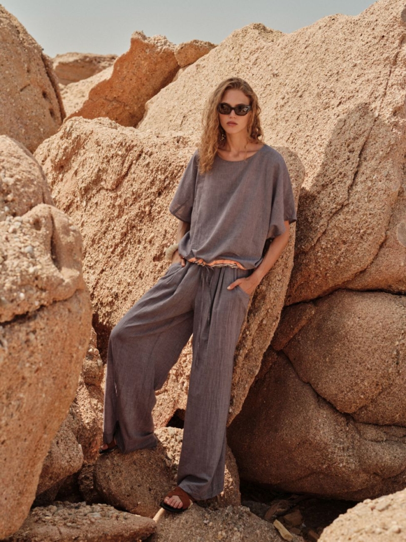 The Liorda pants by Devotion Twins are ideal for warm-weather dressing, whether styled for vacation looks, city wear, or elevated everyday outfits
