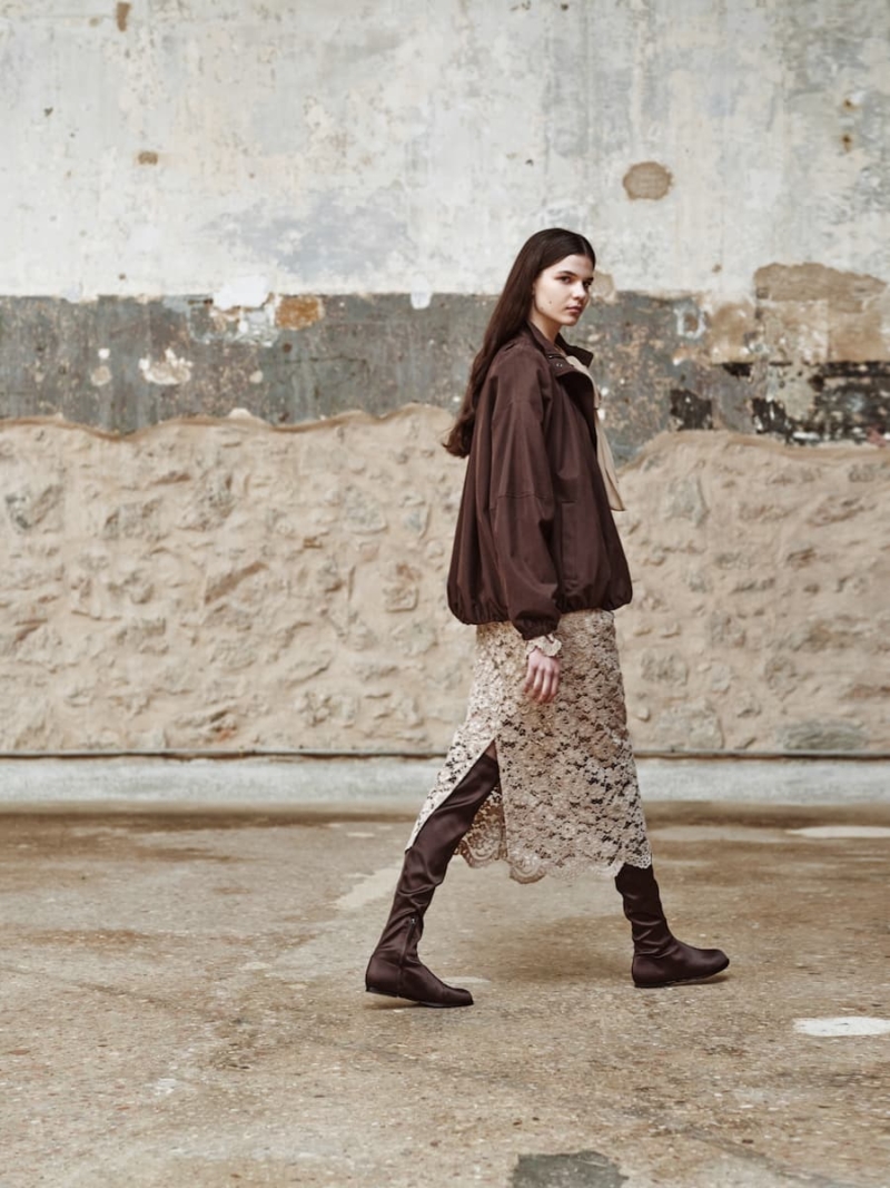 devotion twins dorine jacket – chocolate brown