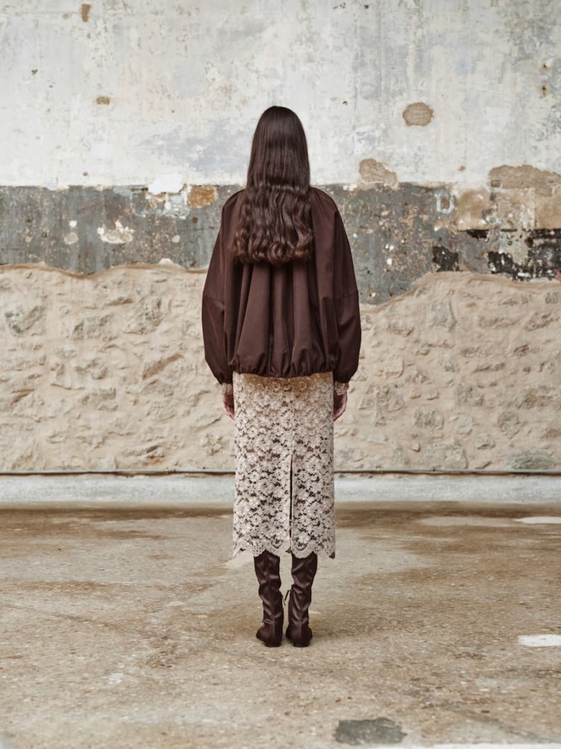 devotion twins dorine jacket – chocolate brown