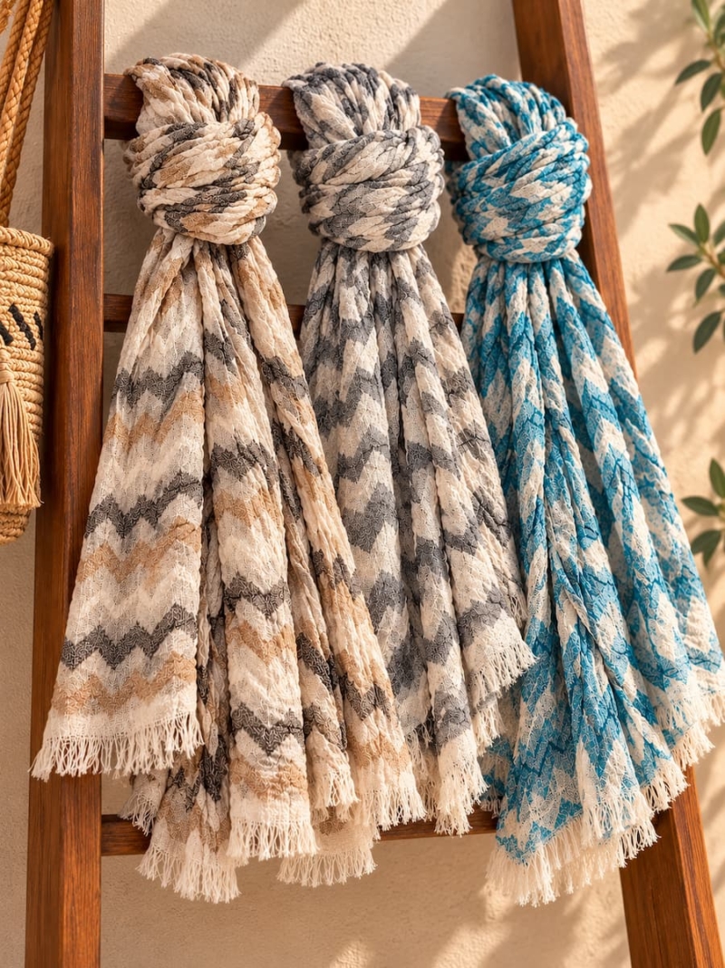 scarve zig zag